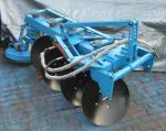 Reversible disc plough