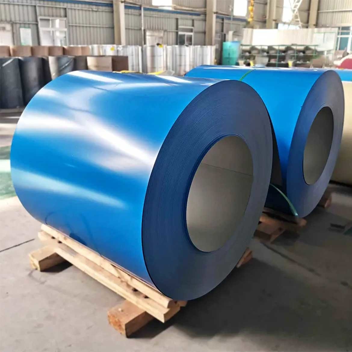 Bule Color Prepainted Galvanized Steel Coil PPGI