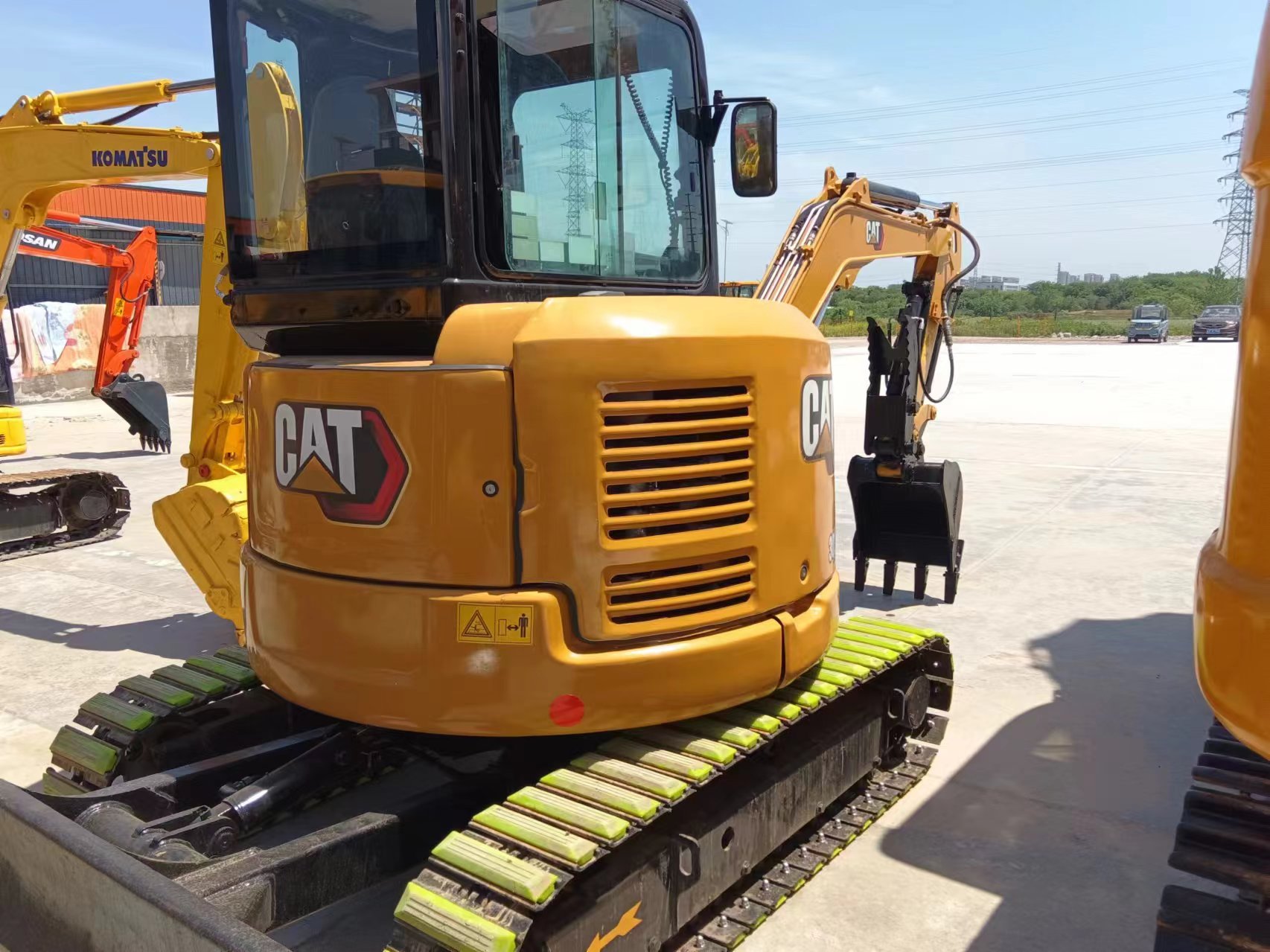 Original Hydraulic Pump Komatsu PC400-7 40 Ton Excavator for Construction in Shanghai