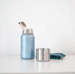 Portable Electric Water Cup For Hot Water Cup Electric Travel Camping Titanium
