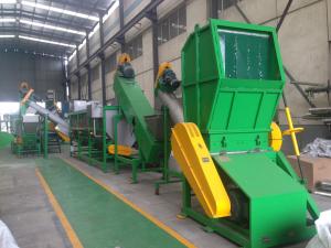 Quality 380V PP PE Rigid Plastic Bottle Recycling Machines wholesale