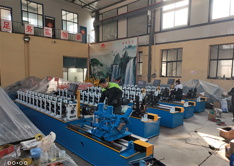 Double Line Drywall Studs and Track Roll Forming Machine CE Certification Galvanized Steel