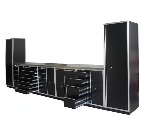 Large Professional Stainless Tool Cabinet for Waterproof Metal Garage Storage