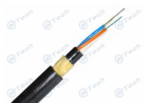 Quality ADSS All Dielectric Fiber Cable , Self Supported Central Loose Tube Outdoor Optical Cable wholesale