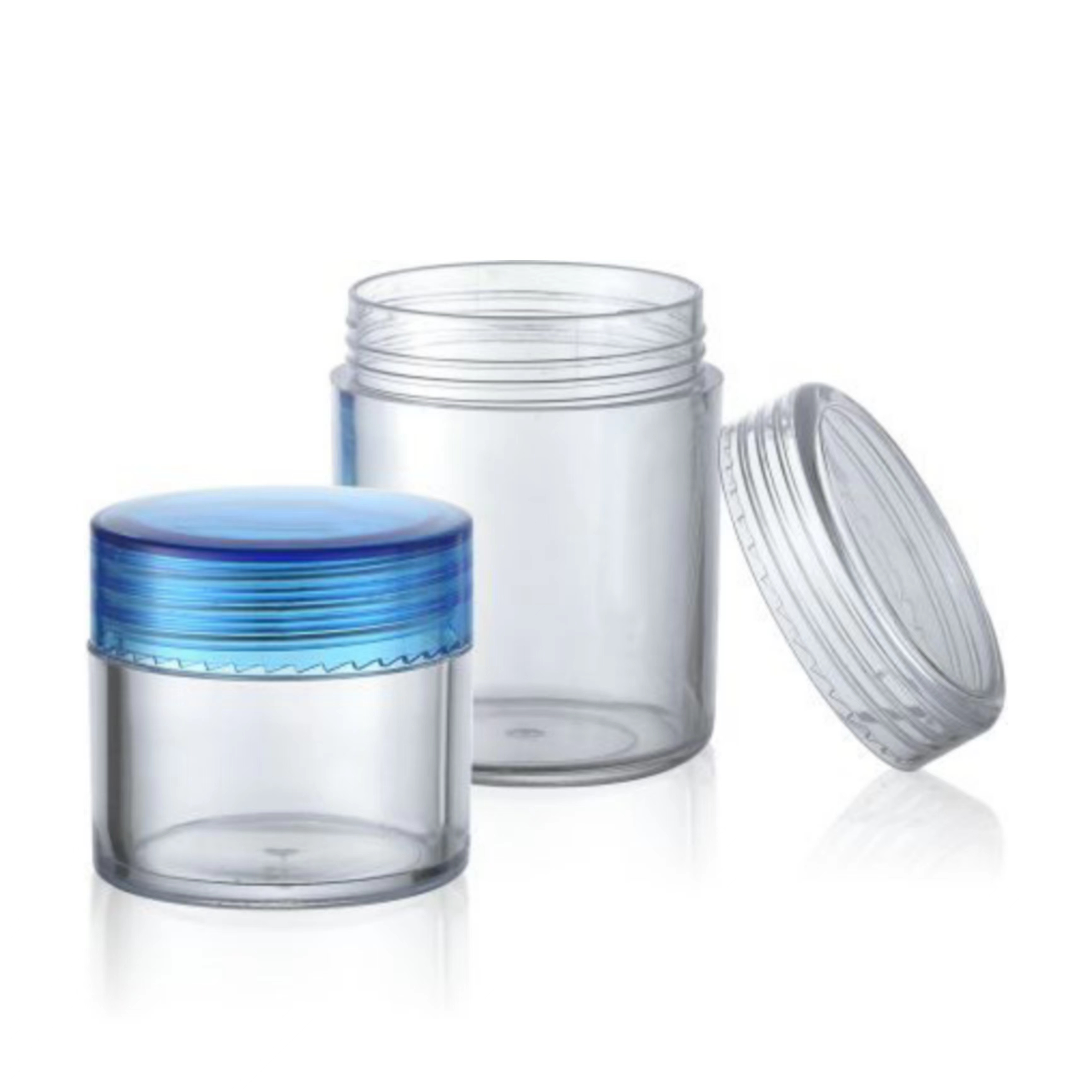 YUHUI Cosmetic Plastic Cream Jar in 20ml/30ml Size with Colorful Plastic Container