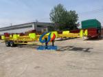 20ft / 40ft Skeleton Shipping Container Semi Trailer Skeletal Truck Trailers
