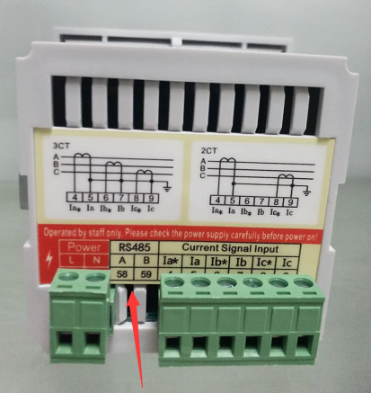 digital ac ammeter current meter program for led panel CN-AA71