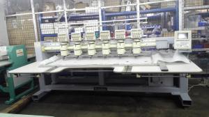 Quality One Phase Used Barudan 6 Head Embroidery Machine 9 Needles BEVY-Y906 wholesale