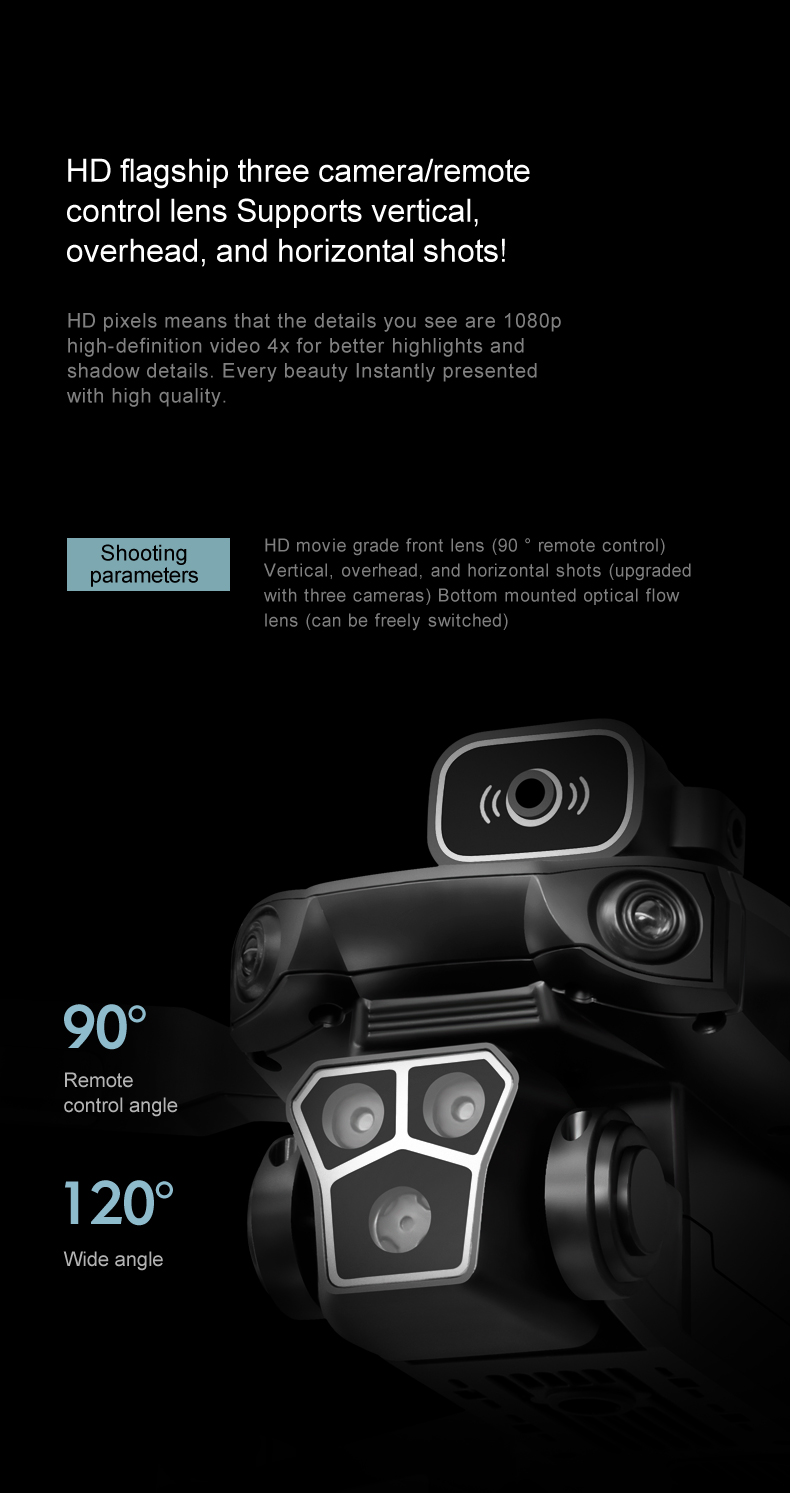 Remote Control M1s Drone with Gesture Photo Mv Video Wifi Obstacle Avoidance 4k Hd Camera Gps Foldable Quadcopter Toy