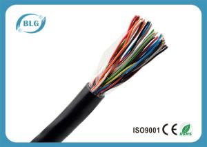 Quality Underground Digital Telephone Cable / Black Multi Line Phone Cord OEM Supply wholesale