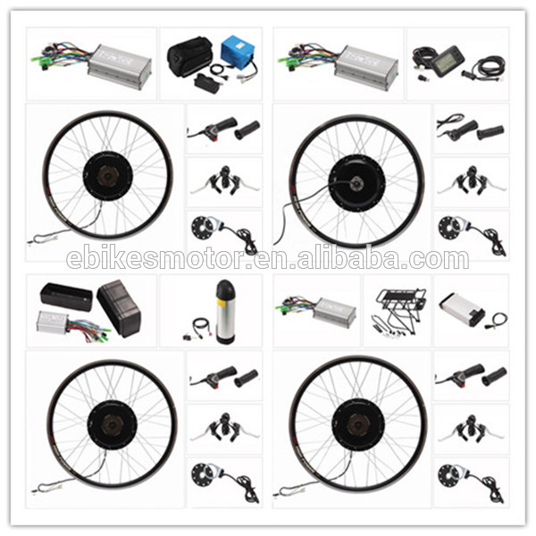 Complete conversion kit for ebike 48V1500W electric bike conversion kit