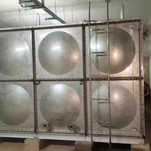 Quality Customized Big Size Stainless Steel 10000 Liter Water Tank Storage Sectional Water Tank wholesale