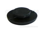 Medical Industry Rubber Bumpers Black Frost Surface High Temperature Resistance