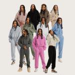 Custom Casual Tracksuit Oversized Sweatshirt Training Wear Plain Dyed