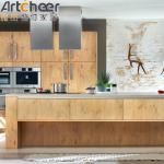 Customized Color Plywood Kitchen Cabinet Fronts In White Wood Laminated Modern