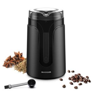 Quality 40g Small Espresso Coffee Grinder Machine SS304 ABS Black wholesale