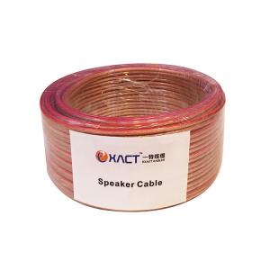 Quality 2X2.0 Golden And Silver Communication Cable Clear Transparent Red/Black BC TC CCA TCCA wholesale