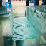 12mm Tempered Glass Panels Fireproof Toughened Safety Glass Customization