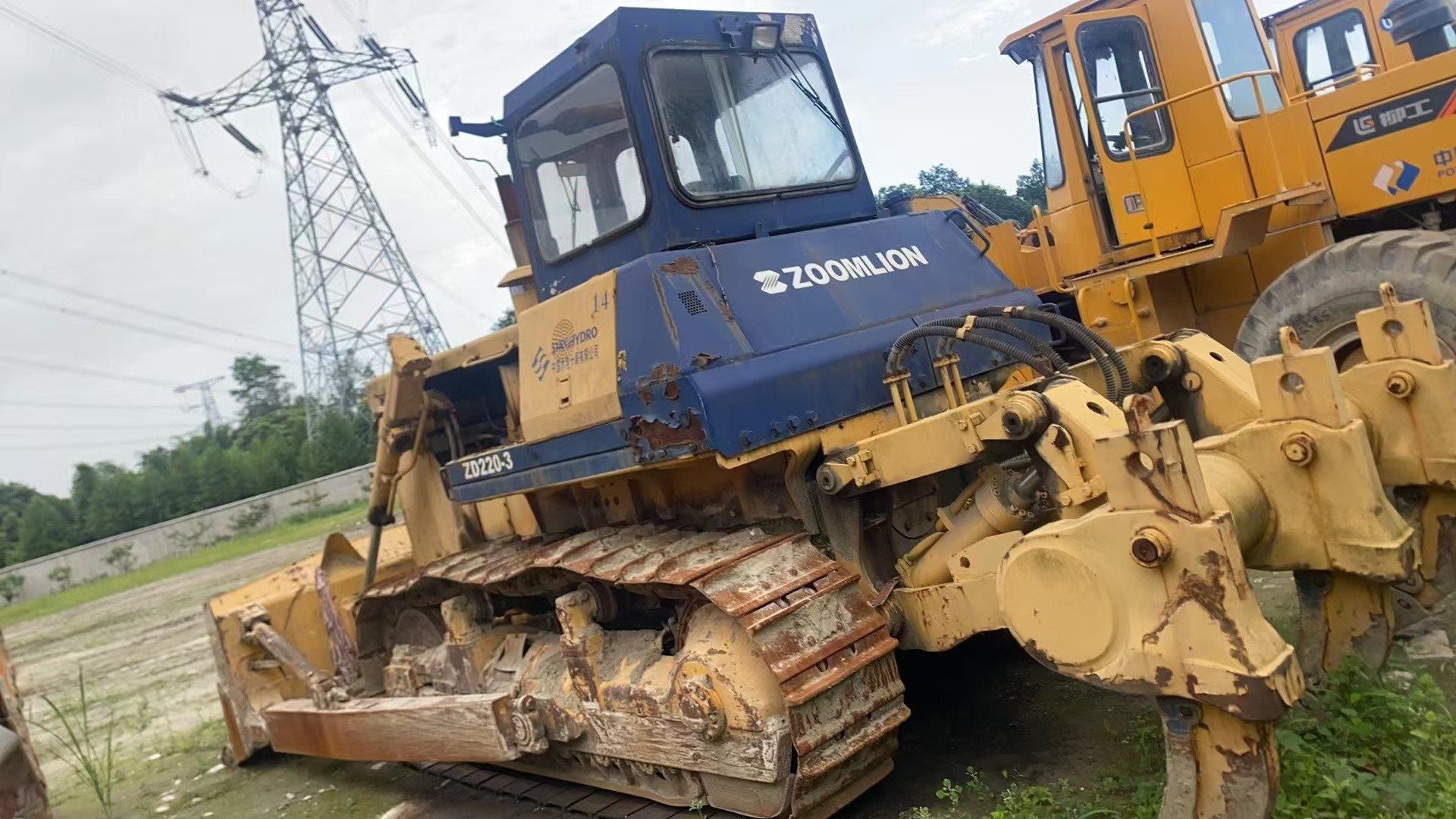2009 Model Second Hand Bulldozer Refurbishment ZOOMLION Bulldozer ZD220-3