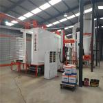 Automatic Fence Cabinet Door Window Frame Aluminum Profiles Powder Coating Line