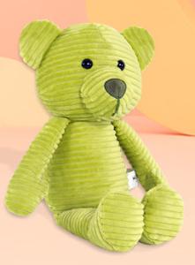 Quality Cute and Lovely Corduroy Material Teddy Bear soft Toys 14inch wholesale
