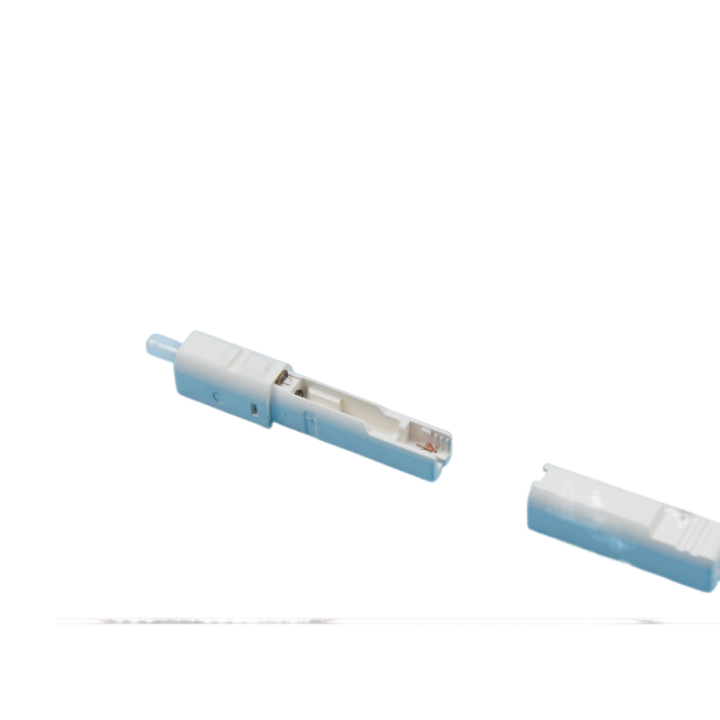 FTTH Fiber Optic Equipment Fast Connector SC Blue Embedded Type -40 85 Temperature