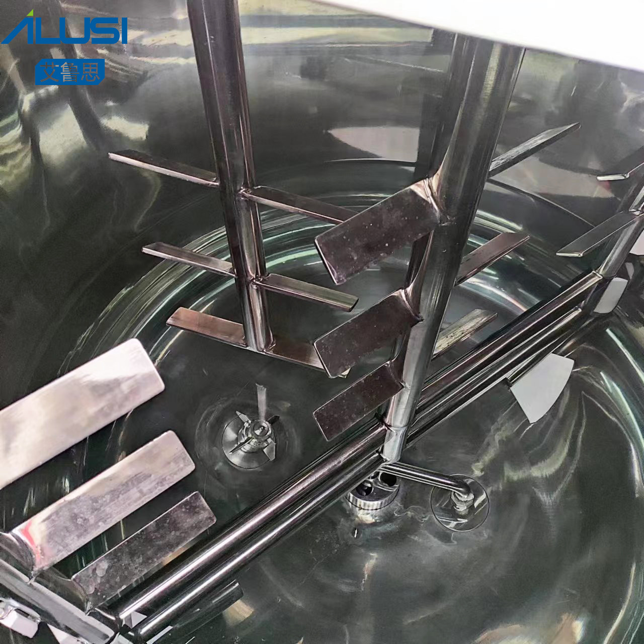 5000L Chemical Shower Gel Mixing Machine Conditioner Homogenizer Tank With Dispersion
