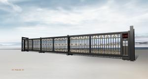 China Powder Coating Telescopic Sliding Gate , Cantilever Sliding Gates on sale