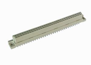 Quality PBT Female DIN 41612 Connector 2.54mm Pitch 180 Degree Straight Double Row wholesale