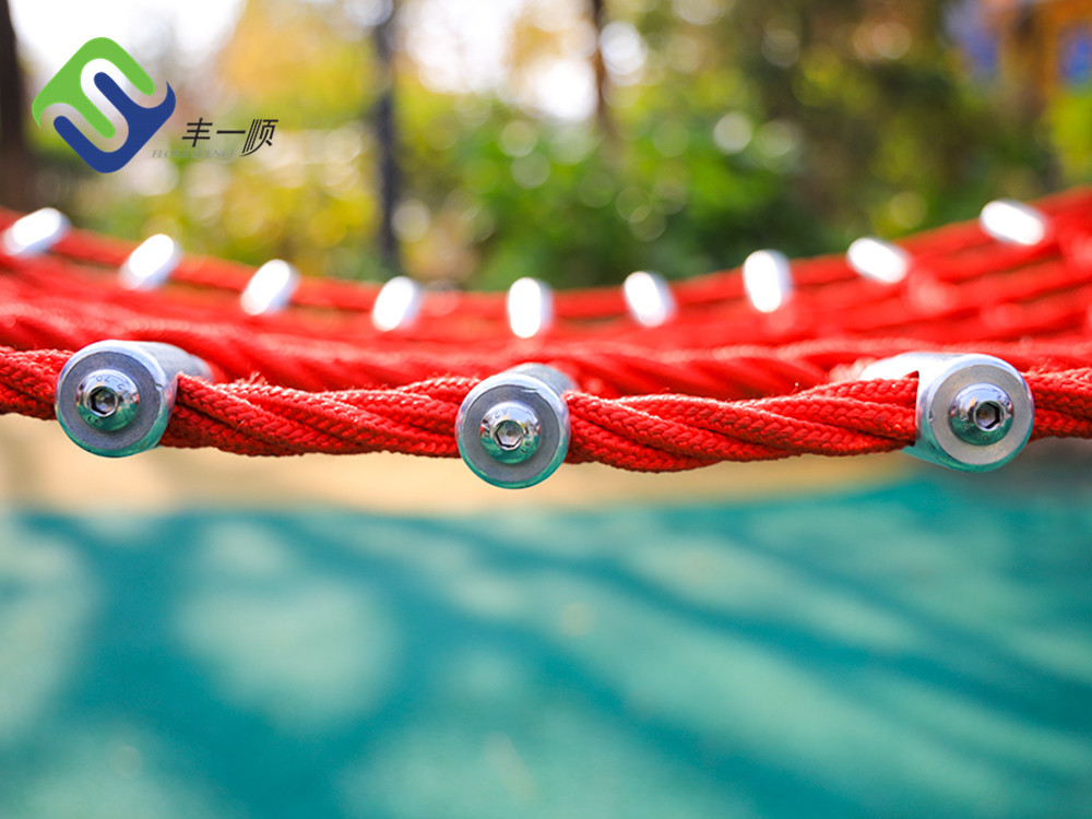 Anti UV Hammock Swing Set Polyester Combination Rope High Safety For Adults
