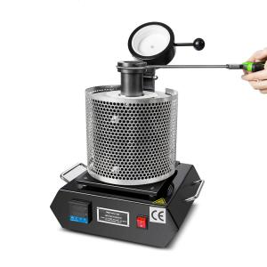 Quality 1100C Portable Gold Melting Furnace With High Purity Graphite Crucible 3KG Weight wholesale