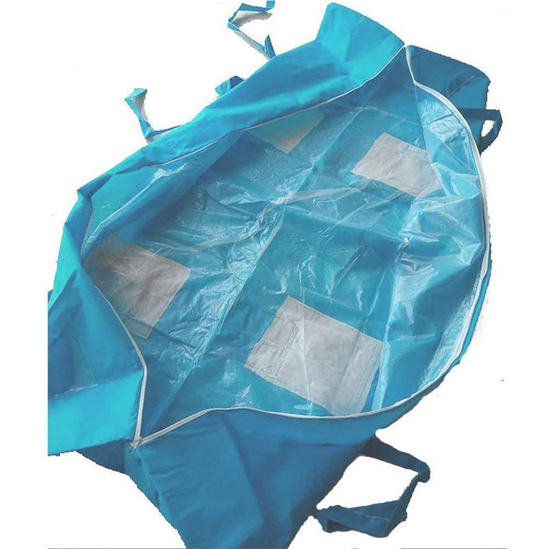Disposable Dead Body Bag Polyethylene Cadaver Bag Funeral Disaster Halloween Decoration