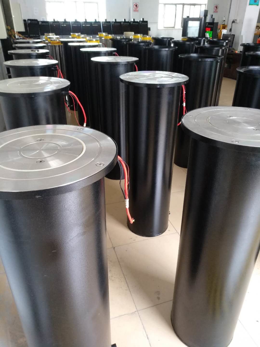 Security Traffic Hydraulic Road Blocker Barriers Lifting Column Electro Rising Bollards