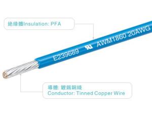 Quality Electronic FEP Insulated Wire Tinned Copper Conductor UL1592 For Lighting wholesale