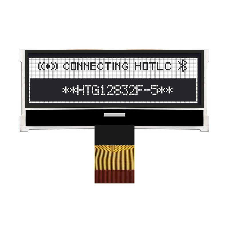 128X32 Graphic COG LCD ST7565R | FSTN + Display With White Backlight/HTG12832F-5