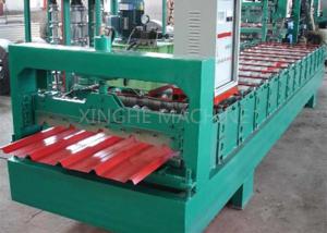 Quality 1050 Automatic Roof Metal Sheet Roll Forming Machine / Galvanized Sheet Metal Forming Machine wholesale