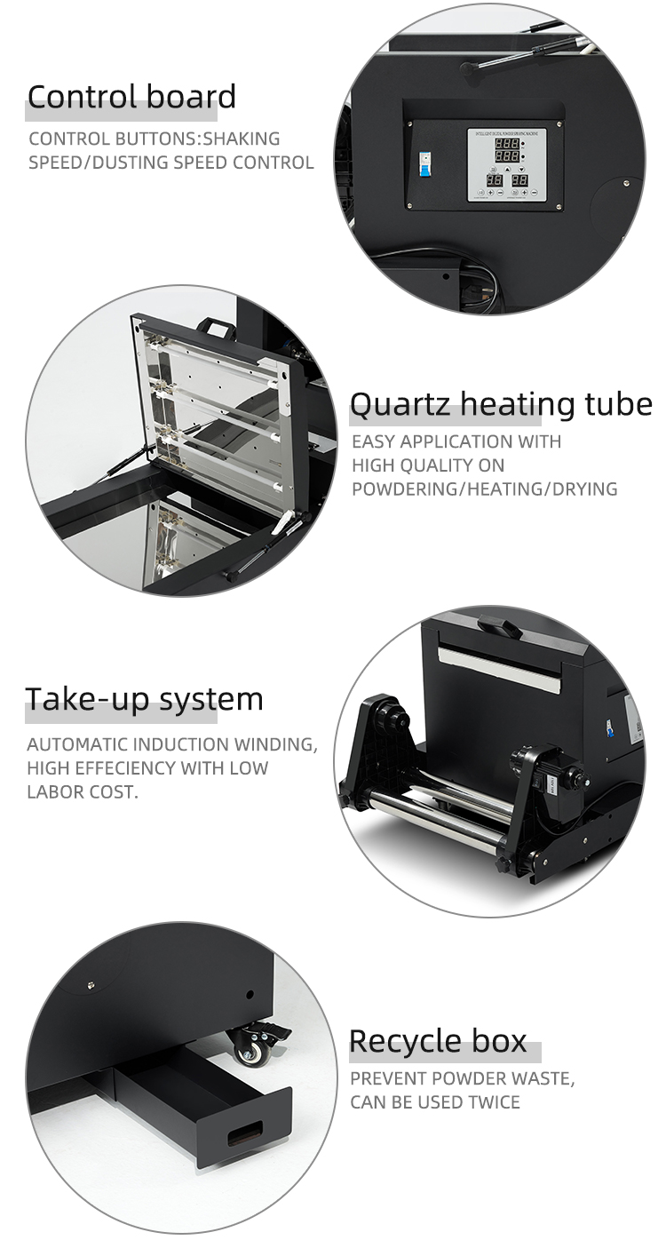 420mm Dtf Powder Shaker Machine Dryer And T-Shirt Printing