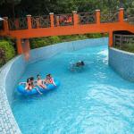 SGS Certified Colourful Adult Lazy River Water Slide Easy Installation