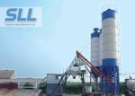 HZS35 Cement Concrete Batching Plant With Sealed Patent Convenient Operation