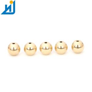Quality Pure Brass Steel Ball With Hole For Jewelry Threaded Solid Steel Balls wholesale