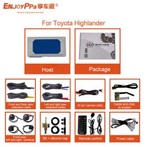 Quality Night Vision 360 Parking Camera Kit 1080P For Toyota Highlander wholesale