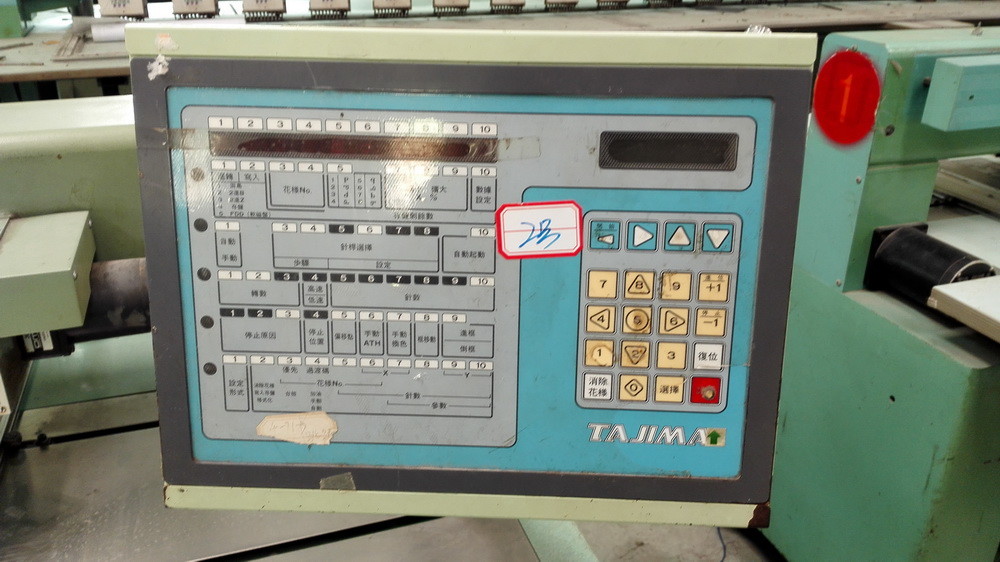 High Performance Used Tajima Embroidery Machine 850rpm Work Speed