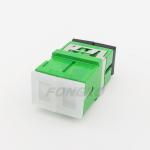 Metal Shrapnel LC Duplex Adaptor , APC Fiber Optic Adapters 0.20dB