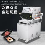 45000W VSP Vacuum Skin Packaging Machine Food Tray Heat Sealer For Meat