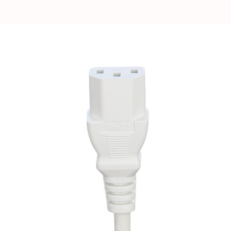 Home Appliances Power Cords Extension Cords VDE Standard Spring Cable with ICE C13 Socket and 10A Rated Current