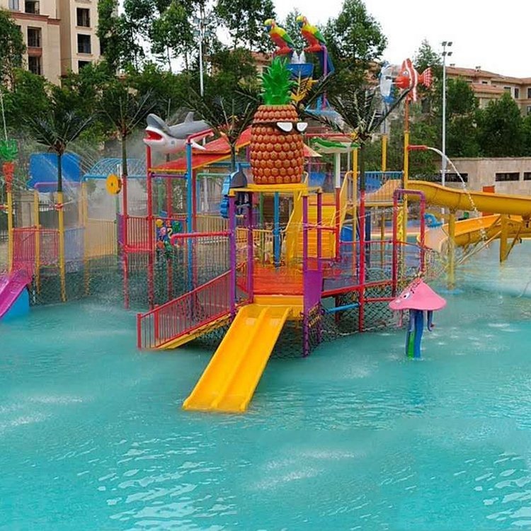 Outdoor Water Park Playground Equipment
