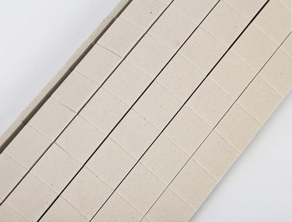 China Factory Wholesale 18x18mm White EVA Seperating Pad for Glass and Mirror