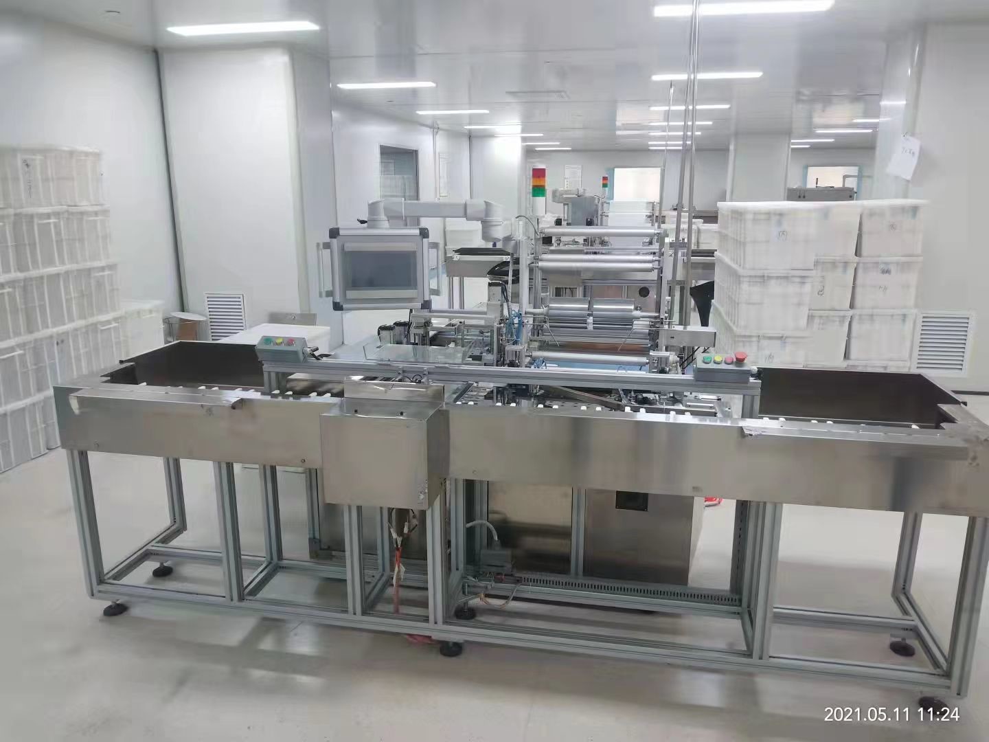 220V Surgical Glove Packing Machine / Packaging Machine Glove Wallet