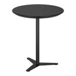 Black Tomile Round 26.59 Inch Height Livingroom End Table For Bistro C130-6