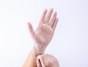 Quality XXL 100 Disposable Vinyl Gloves Examination PVC Powder Free FDA wholesale